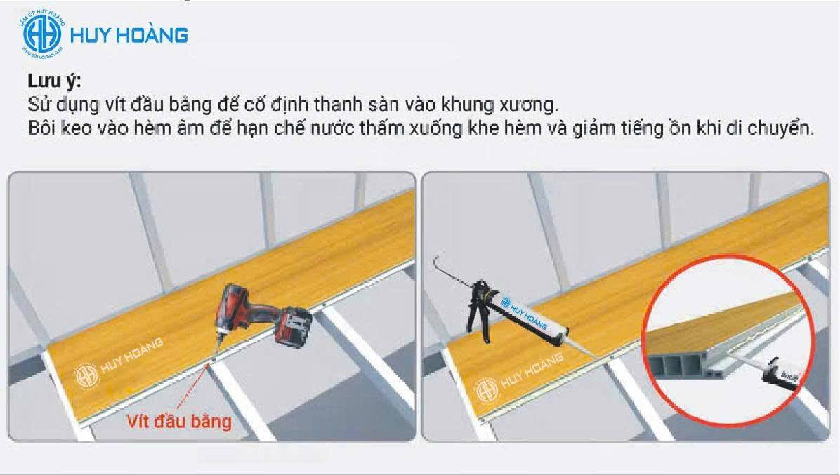 Sàn nhựa chịu lực màu 01 - Ảnh 3
