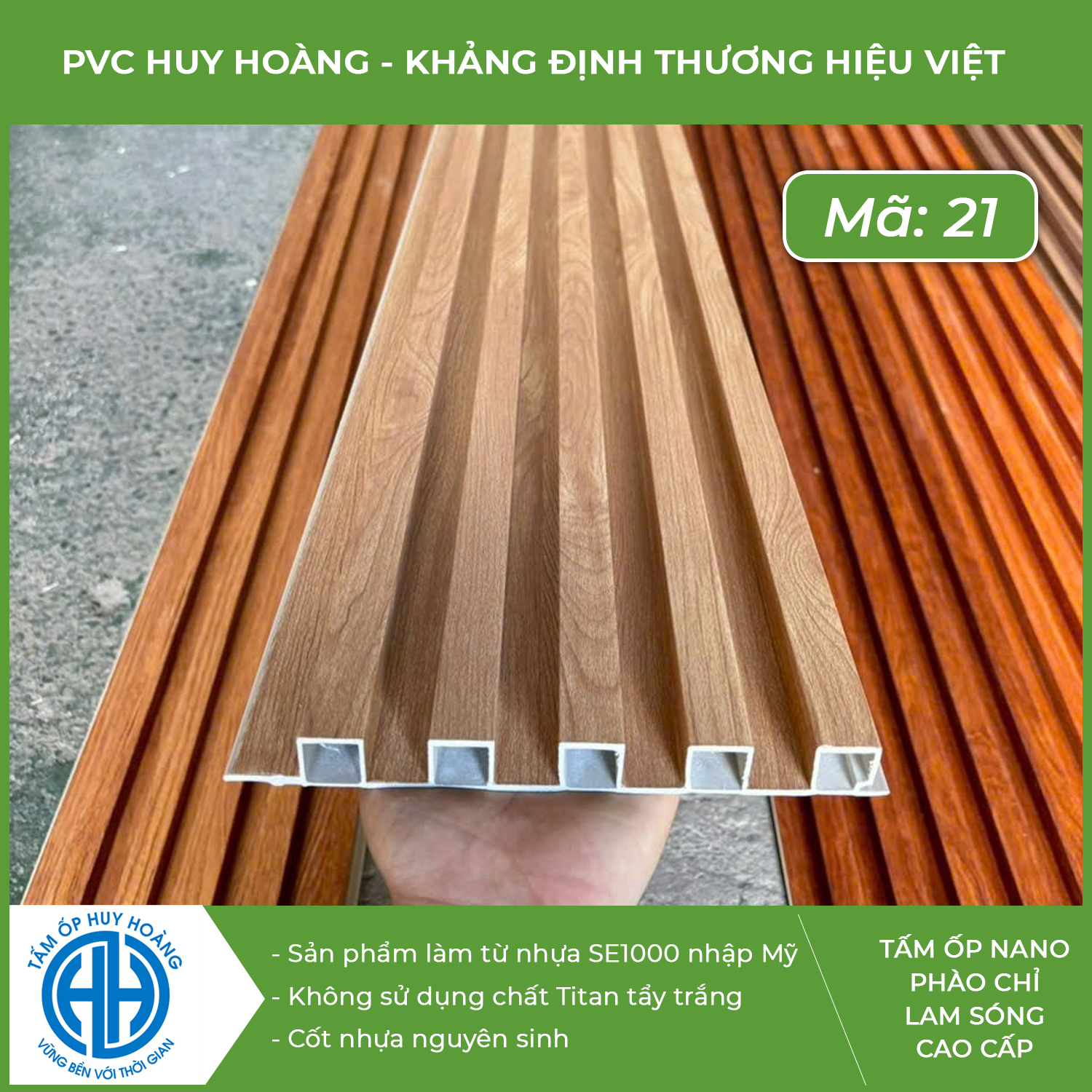 Lam 5 sóng cao màu 21