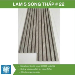 Lam 5 sóng thấp màu 22