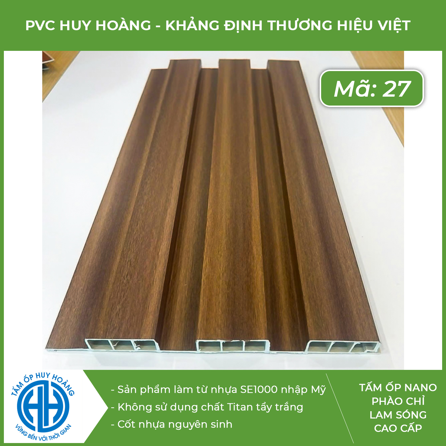 Lam 3 sóng thấp màu 27