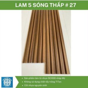Lam 5 sóng thấp màu 27