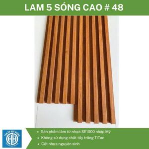 Lam 5 sóng cao màu 48